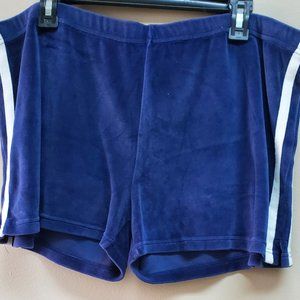 Tommy Hilfiger Navy Velvet Shorts
